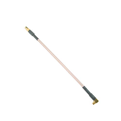 Lumenier MMCX Férfi 90 Fokos hogy MMCX Női RG316 Hosszabbító Kábel - 10cm - 10cm