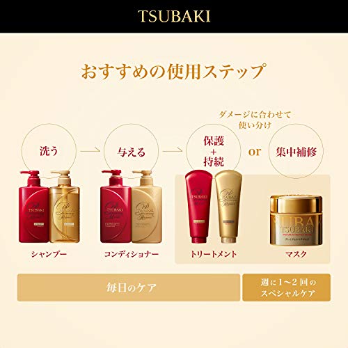 TSUBAKI Premium Nedves Haj Utántöltő Utántöltő 660mL