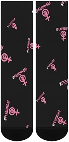 WEEDKEYCAT Feminizmus Személyzet Zokni Újdonság Vicces Nyomtatás Grafikai Alkalmi Közepes Vastagságú Tavaszi Őszi & Tél