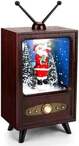 GKMJKI Mini TV Zenedobozt Karácsonyi zenélő Doboz Gyűjthető Kijelző Népszerűsége