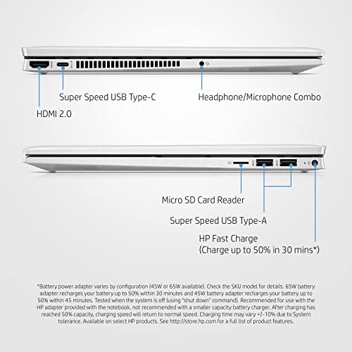 HP Pavilion x360 2-in-1 Laptop, 15.6 Full HD Érintőképernyő, 11 Generációs Intel Core i5-1135G7 Processzor, 16 GB RAM, 1 tb-os