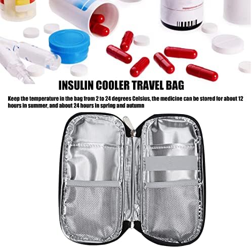 Inzulin Hűvösebb Utazási Esetben Inzulin Toll hordtáska, Hordozható Orvosi Hűtőtáska, a Cukorbetegség, a Diabetikus Szervezni Gyógyszert