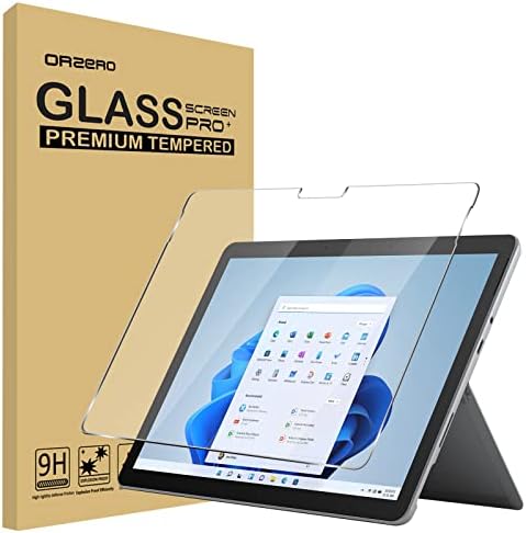 (1 Csomag) Orzero Kompatibilis a Surface Pro 9 2022, A Surface Pro 8 2021, Surface Pro X 2021,2019 (13 inch) Edzett Üveg kijelző
