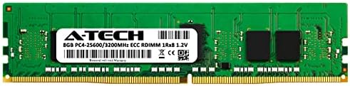 Egy-Tech 8GB Csere Dell 370-AEVO - DDR4 3200MHz PC4-25600 ECC Regisztrált RDIMM 1Rx8 1.2 V - Egyetlen Szerver Memória RAM Stick (370-AEVO-ATC)