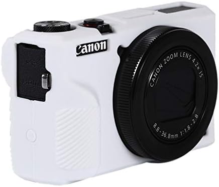 G7XIII szilikontok, TUYUNG Kamera Ház Shell Esetben védőburkolat, Kompatibilis Canon PowerShot G7X G7 X Mark III Digitális fényképezőgép,