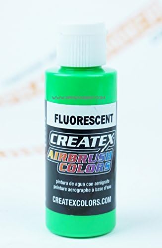 Createx Airbrush Színek 5404 Fluoreszkáló Zöld 2oz. A festék. által SprayGunner