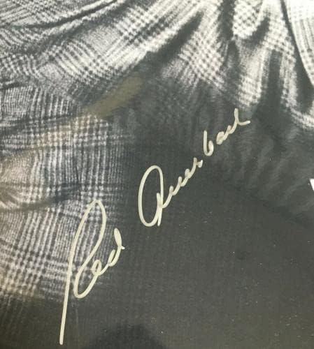 Bob Cousy Piros Auerbach aláírt 16x20 fotó, keretezett Celtics 2 menta auto PSA COA - Dedikált NBA-Fotók