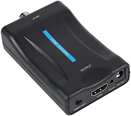 Koax-Hdmi Adapter, BNC-HDMI Átalakító Koax Adapter Hdmi Átalakító Tv Antenna 1080P/720P HD Kijelző Videó Adapter Monitoron a PS2, PS3, PSP,
