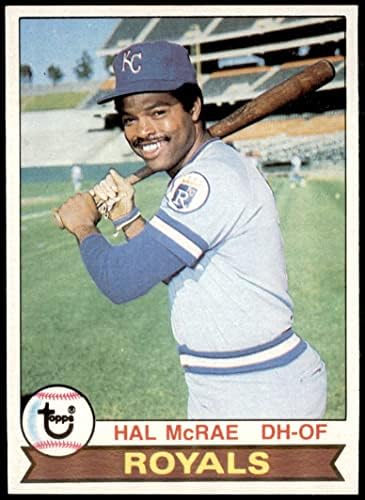 1979 Topps 585 Hal McRae Kansas City Royals (Baseball Kártya) NM/MT Uralkodók