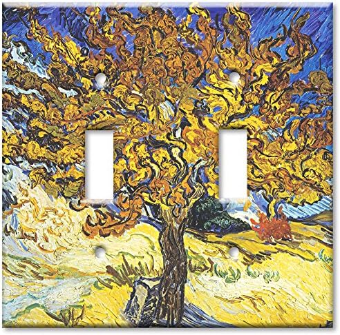 Art Lemezek - Van Gogh: Mulberry Fa Kapcsoló Lemez - Dupla Kapcsoló