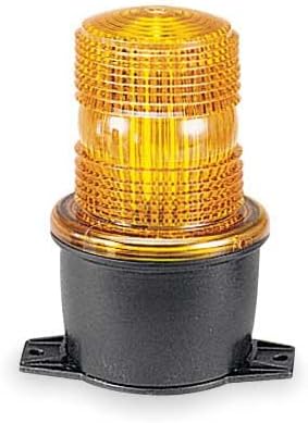 Alacsony Profilú Figyelmeztető Lámpa, LED-es, Sárga, 120V