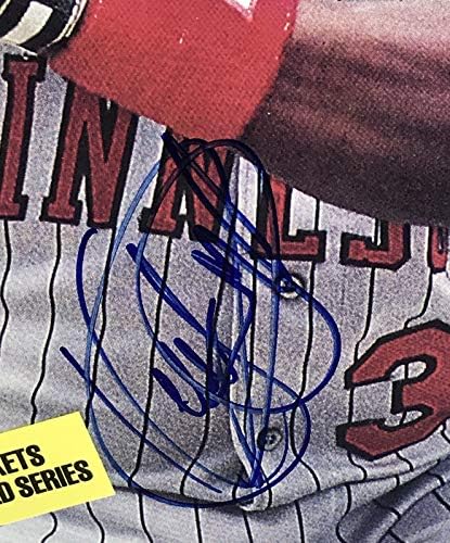 Kirby Puckett aláírt magazin street & smith minnesota twins baseball psa dns-dedikált