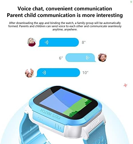 Intelligens Karóra Fitness Tracker Gyerekeknek, Vízálló Tevékenység Nyomkövető GPS, Szöveget, majd a Hívás, 1.44 érintőképernyő Smartwatch