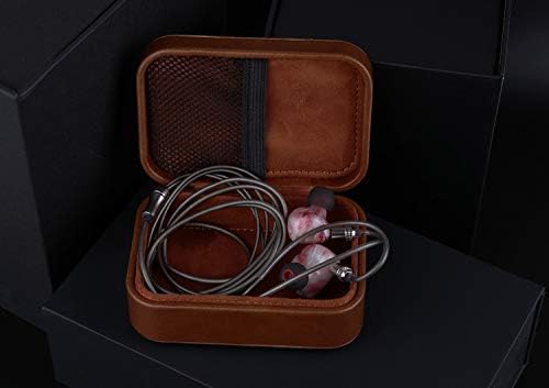 Linsoul TIN HiFi Hordozható PU Bőr Tároló Esetében Tin Audio T2 T3 T2 PRO Fülhallgató