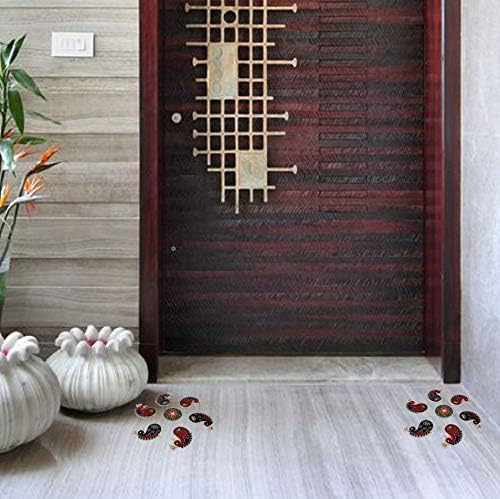 Akril Rangoli az Emeleten/Táblázat Diwali Dekoráció, Otthon dekoráció (7 db) az Indiai Gyűjthető