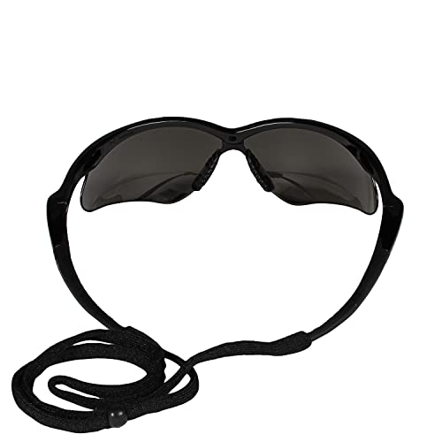 KleenGuard V30 Nemesis Biztonsági Szemüveg (25688), Füst Tükör Fekete Keret, 12 Pár / Eset
