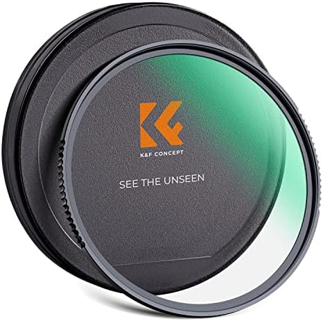 A K&F Koncepció 82mm MC UV Védelem Szűrő Ütésálló Edzett Optikai Üveg 28 többrétegű Bevonat HD/Vízálló/karcálló a Kamera Lencséje