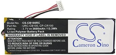 Cameron Kínai Új Csere Akkumulátor Alkalmas Sonos Controller CB100, Vezérlő CR100(3600mAh/13.3 Wh)