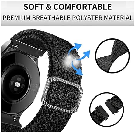 DJDLFA Fonott Pántokkal Ticwatch Pro 3 GPS 20 22mm Intelligens Karóra Sávok Ticwatch Pro 2020/GTX/E2/S2 Csere Sport Karkötő