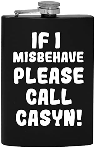 Ha úgy Viselkedj, Kérjük, Hívja Casyn - 8oz Hip alkoholfogyasztás Lombikba