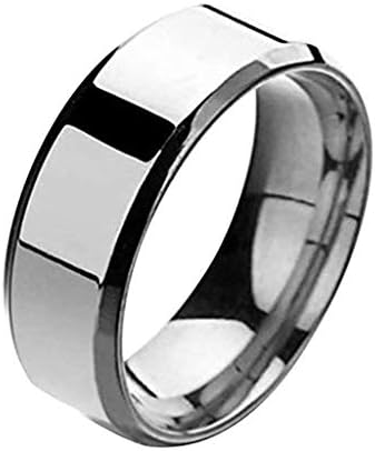 Eljegyzési Gyűrűk Női Divat Egyszerű Unisex Szerelmeseinek Rozsdamentes Acél Tükör Ujj Gyűrű Ékszer Giftsa Jó Ajándék egy