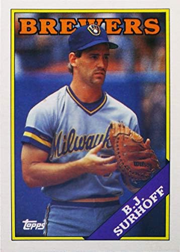 1988 Topps Baseball Kártya 491 B. J. Surhoff