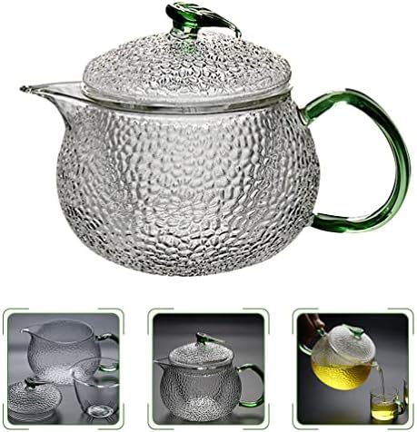 BESPORTBLE Üveg Teáskanna Teáskanna a Vért Üveg teáskanna Tea Szűrő, Vízforraló Kung Fu Teáskanna Tűzhely Laza Teát Készítő