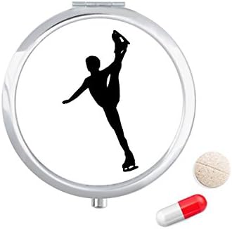 Játékos Sport-Testnevelés Korcsolyázás Tabletta Esetben Zsebében Gyógyszer Tároló Doboz, Tartály Adagoló