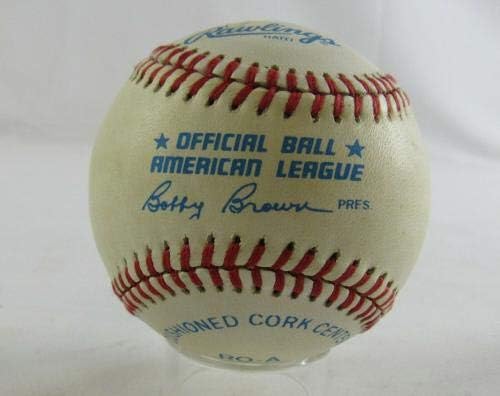 Brian Fisher Aláírt Automatikus Aláírást Rawlings Baseball B122 - Dedikált Baseball