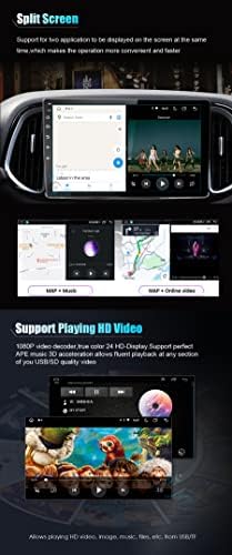 9 Android 11 Dupla Din autórádió Carplay fejegység, GPS, Seat Alhambra Altea Leon Toledo Android Automatikus Bluetooth Audió-Videó
