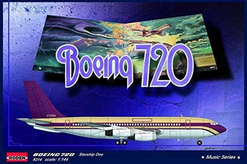 A Boeing 720 Csillaghajó Egy AMERIKAI Repülőgép 1/144 Skála Műanyag Modell Kit Roden 314