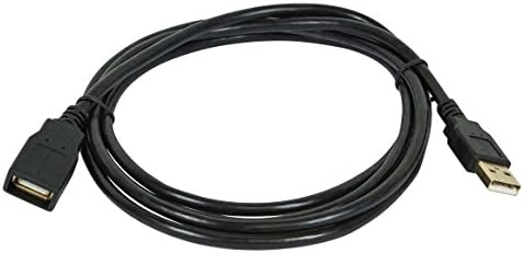 iMBAPrice Prémium 15 Méter Extra Hosszú USB 2.0 Hosszabbító Kábel - Egy Férfi-Egy Nő 28/24AWG Kiterjesztését Aranyozott Kábel (Fekete)
