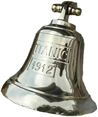 Réz Fali Bell Vintage Stílusú Sárgaréz Harang Tengeri Szilárd Hajó lengyel Bell Tengeri Falra Szerelés Bell Egy Nagyszerű Dekoráció Elem