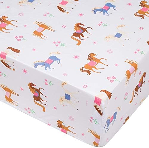 Wildkin Mikroszálas 4 Pc Kisgyermek Ágy, egy Zsák Csomag Pizsama Szett Méret 3T (Lovak)