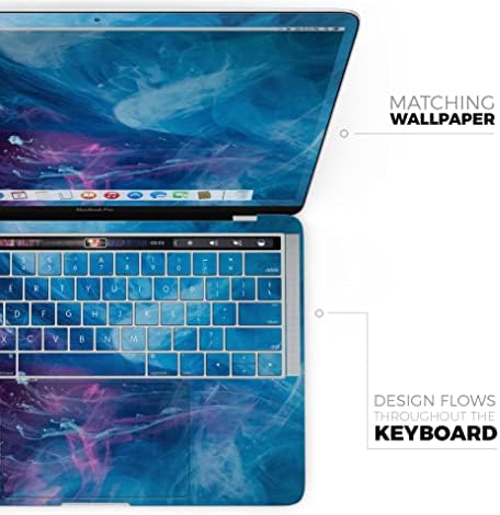 Design Skinz Álom Kék Felhő Teljes Test Pakolás karcálló Matrica Bőr-Készlet Kompatibilis a MacBook 13 Pro w/TB (A1706)