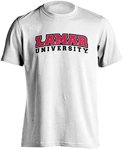 Lamar University Bíborosok Klasszikus Arch Campus Rövid Ujjú T-Shirt
