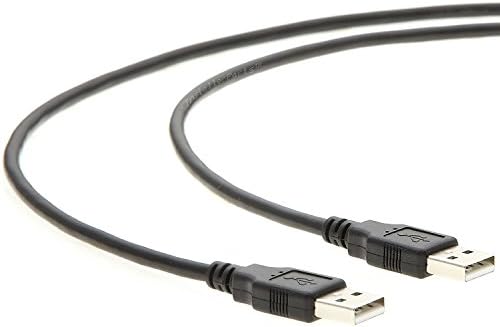 InstallerParts 3 ft USB 2.0 High Speed Kábel - Egy-Férfi-Egy-Férfi - Fekete
