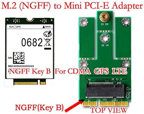 Mikro SATA Kábelek M. 2 (NGFF) 2G/3G Modul Mini PCI-E Adapter CDMA GPS, LTE Funkció