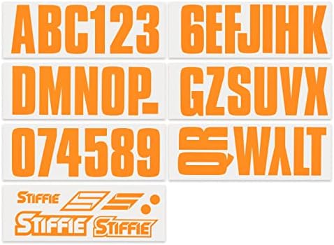 Merevedést Uniline Orange Crush Super Sticky 3 Alfa Numerikus Nyilvántartási Azonosító Matrica, Matricák a Sea-Doo Szikra,