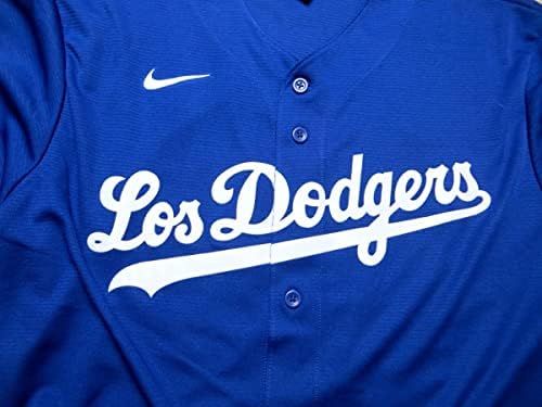 Clayton Kershaw Aláírt Dedikált Jersey-Los Dodgers Alternatív Kék XL MLB COA