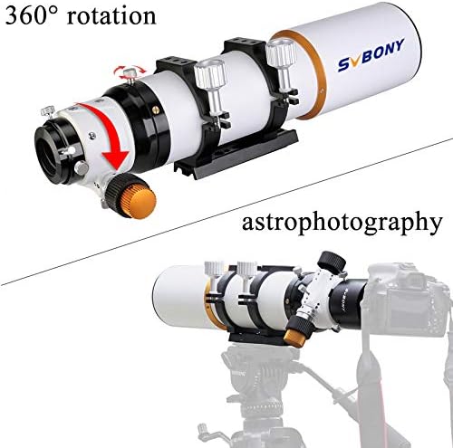 SVBONY SV503 Teleszkóp, 102ED F7 Extra Alacsony Szórású remek akromatikus Refraktor OTA, Egyetemes Villás Bázis, SV165 Mini Útmutató