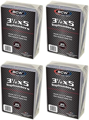 BCW 3.5 x 5 - Index Kártya felül nyitható Jogosultja - 25 Tulajdonosok egy csomagban (Mennyiség 100)