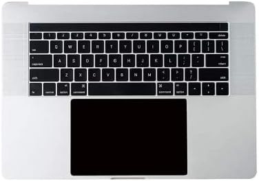 (Csomag 2) Ecomaholics Laptop Touchpad Trackpad Védő Borító Bőr Matrica Film a Lenovo Z51 15.6 hüvelykes Laptop, Fekete Matt Anti jegyzetfüzet
