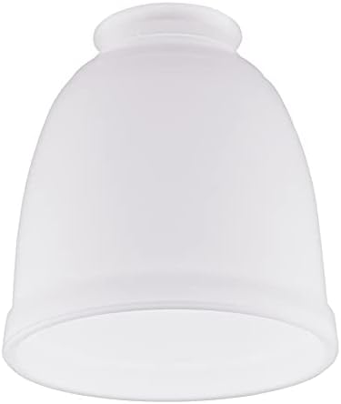 Fehér Matt Üveg Árnyékban Csere, 1 Csomag Mennyezeti Ventilátor Fény Terjed Üveg Földgömb Lámpaernyők a Csillár Hiúság Lámpák