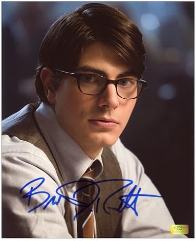 Brandon routh-szal Dedikált 8x10 Superman Visszatér Clark Kent Fotó
