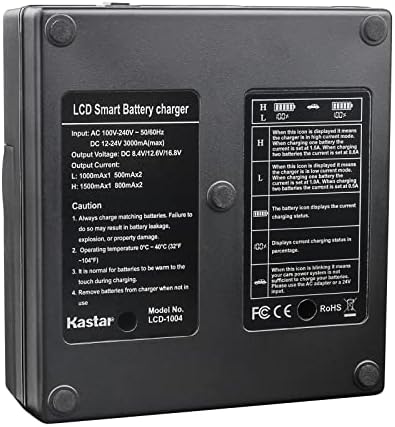 Kastar 3-Pack BP-U90 Akkumulátor CH04 Kettős Gyors Töltő Kompatibilis Sony PMW-100, PMW-150, PMW-150P, PMW-160, PMW-200,