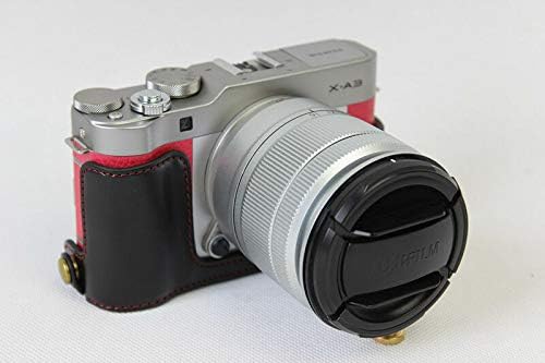 PU Bőr Fél Fényképezőgép tok Táska Fedelét a Fujifilm XA3/XA10/XA5