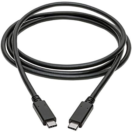 TRIPP LITE USB-C Kábel 3.1 Gen 1 3A Értékelés USB-Ha Cert C Típusú, 6' (U420-C06)