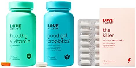 A szerelem Wellness-Jó Kislány Hüvelyi Probiotikumok, 3-Pack, 180 Kapszula - Támogatja a Hüvelyi Health & Fenntartja Hüvelyi Flóra & Húgyúti