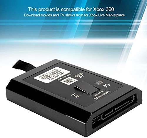 ABS 250G/320G Merevlemez Meghajtó, Lemez, Fekete Nagy Memória Könnyű, Konzolon, Belső HDD-re, Xbox 360(320G)